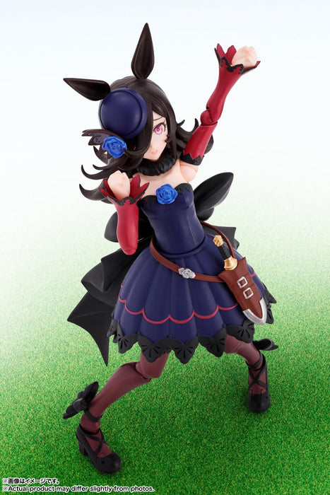 Figurine mobile Bandai Shfiguarts Uma Musume Pretty Derby Rice Shower 125 mm