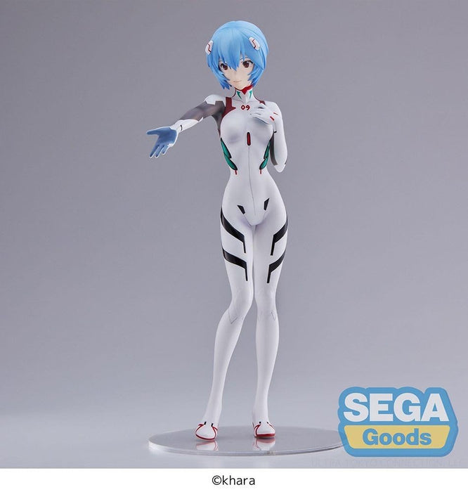 Sega Shin Evangelion Ayanami Rei SPM Figurine remise momentanée blanche