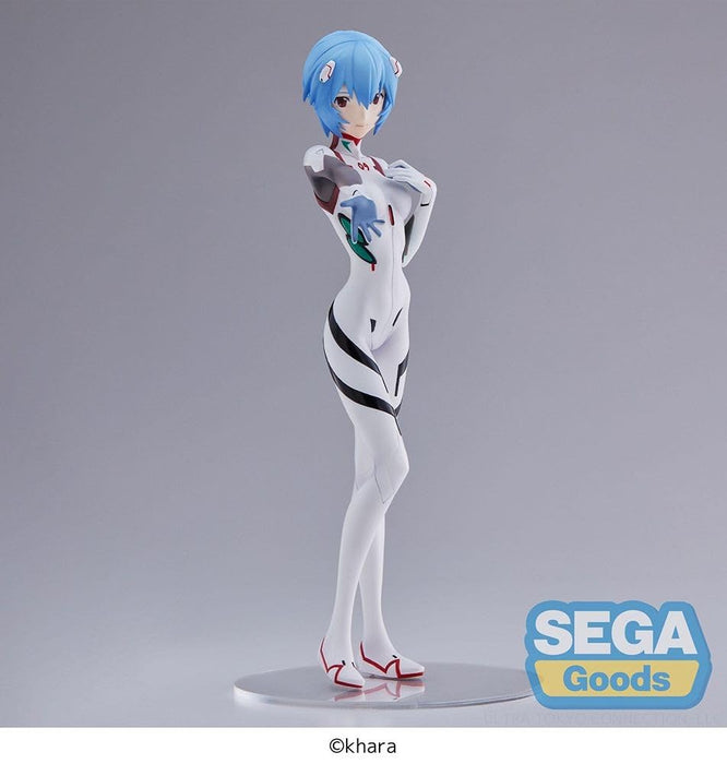 Sega Shin Evangelion Ayanami Rei SPM Figurine remise momentanée blanche