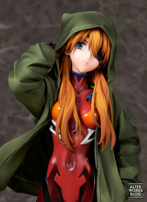 Figurine de collection Alter Shin Evangelion Asuka Langley 1/7 version sweat à capuche