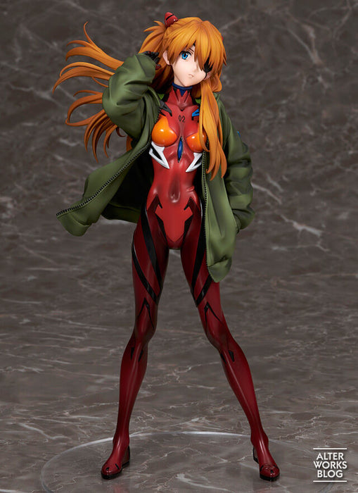 Figurine de collection Alter Shin Evangelion Asuka Langley 1/7 version sweat à capuche