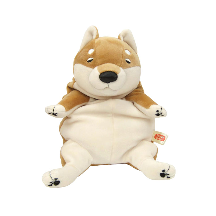 Shinada Global Mochi Series 14x14x22cm Medium Akashiba Dog Stuffed Animal