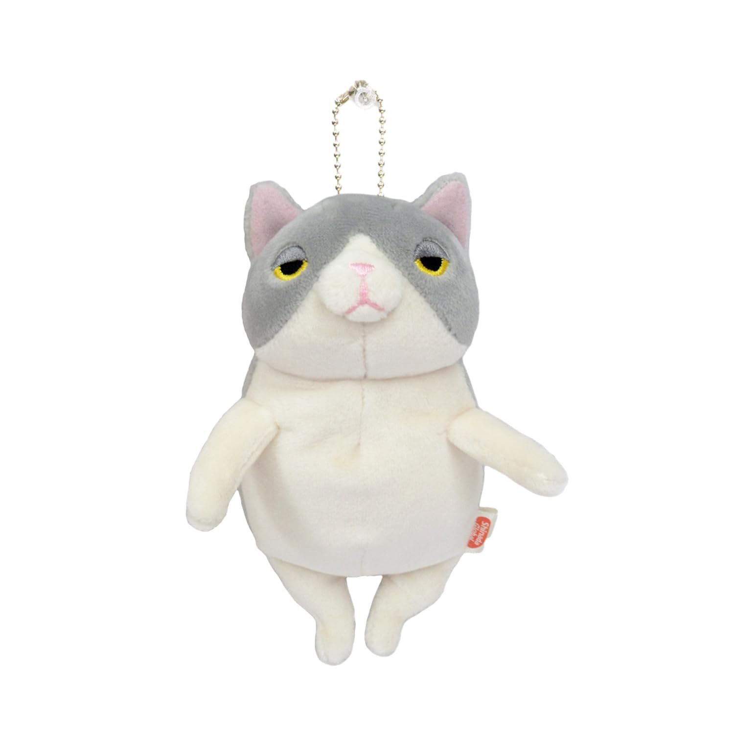 L Shinada buying Global Grey and white cat plush