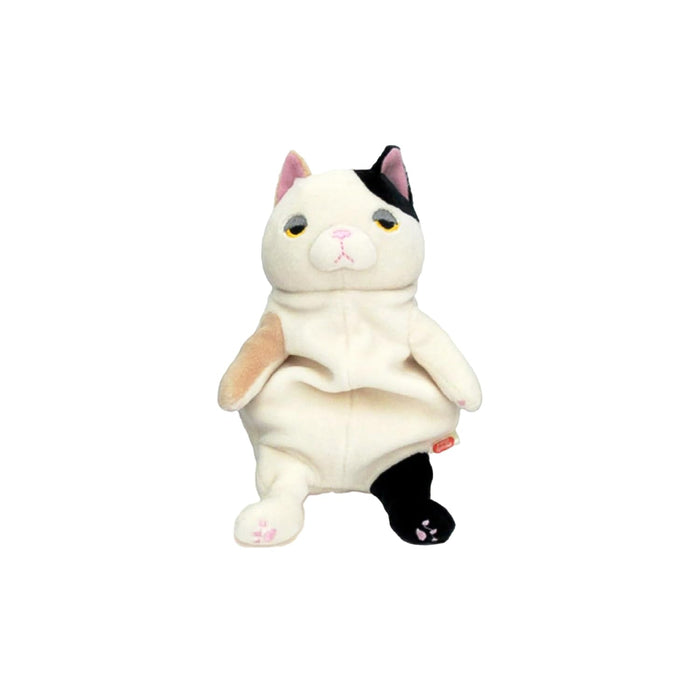 Shinada Global Mochi Neko Mike Small Plush Cat Toy 10x10x17cm