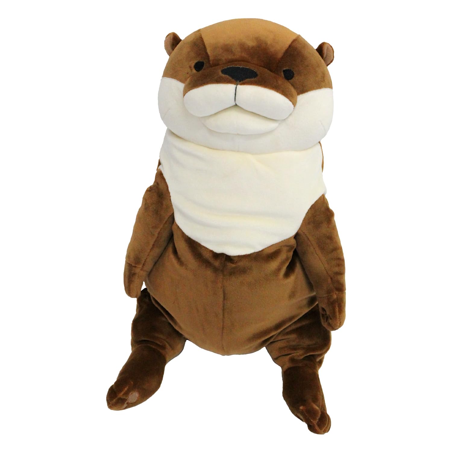 Shinada Global Japan Otter Large Grey outlet & Brown Mochi Kawauso Plush