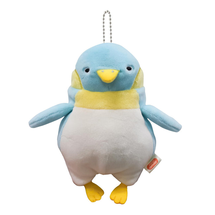 Shinada Global Mini Mochi Series Blue Penguin Stuffed Animal 7x5x14cm