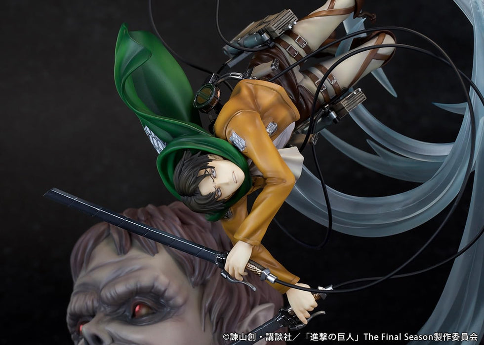 Proof Levi Action Figure - Shingeki No Kyojin Kemono No Kyojin Edition