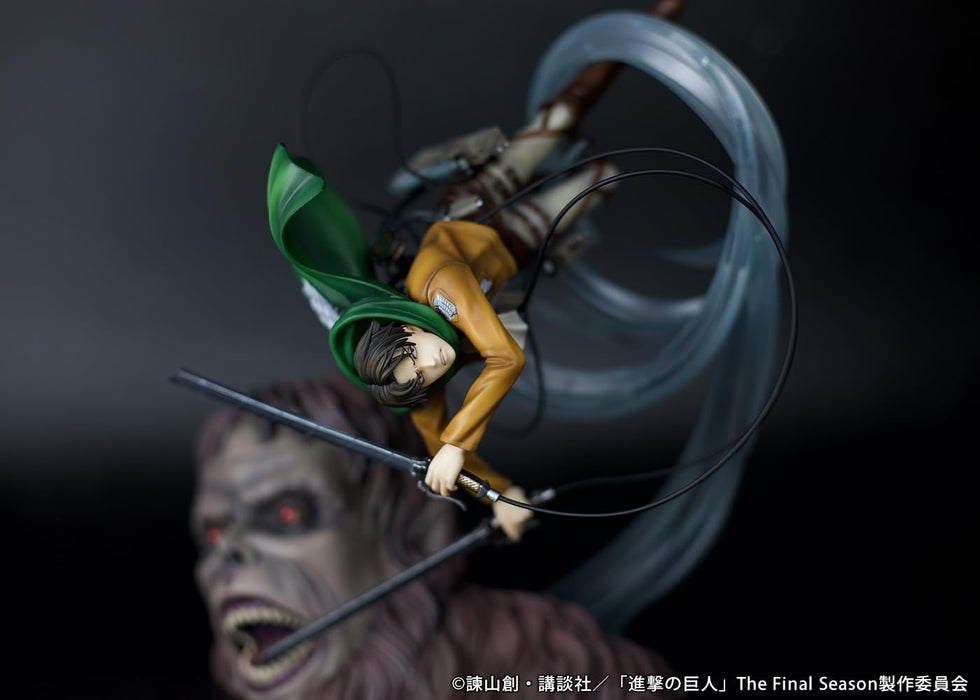 Proof Levi Action Figure - Shingeki No Kyojin Kemono No Kyojin Edition