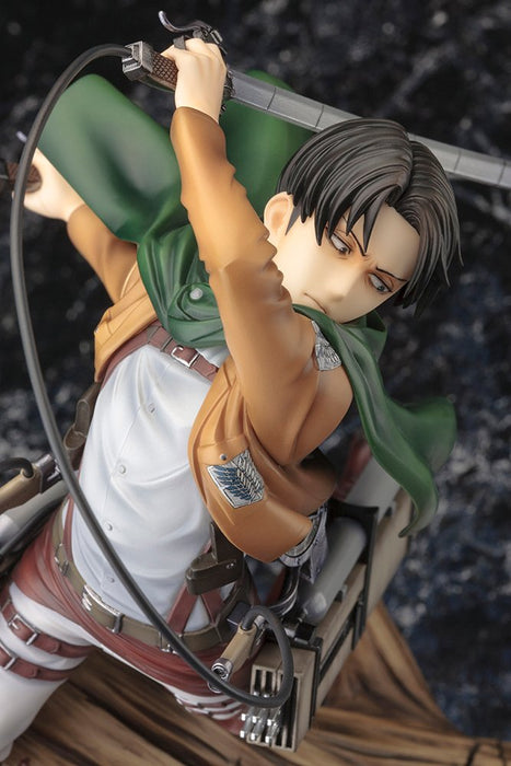 Kotobukiya Shingeki No Kyojin Levi 1/8 Scale Artfx J Figure 2024 Re-Release