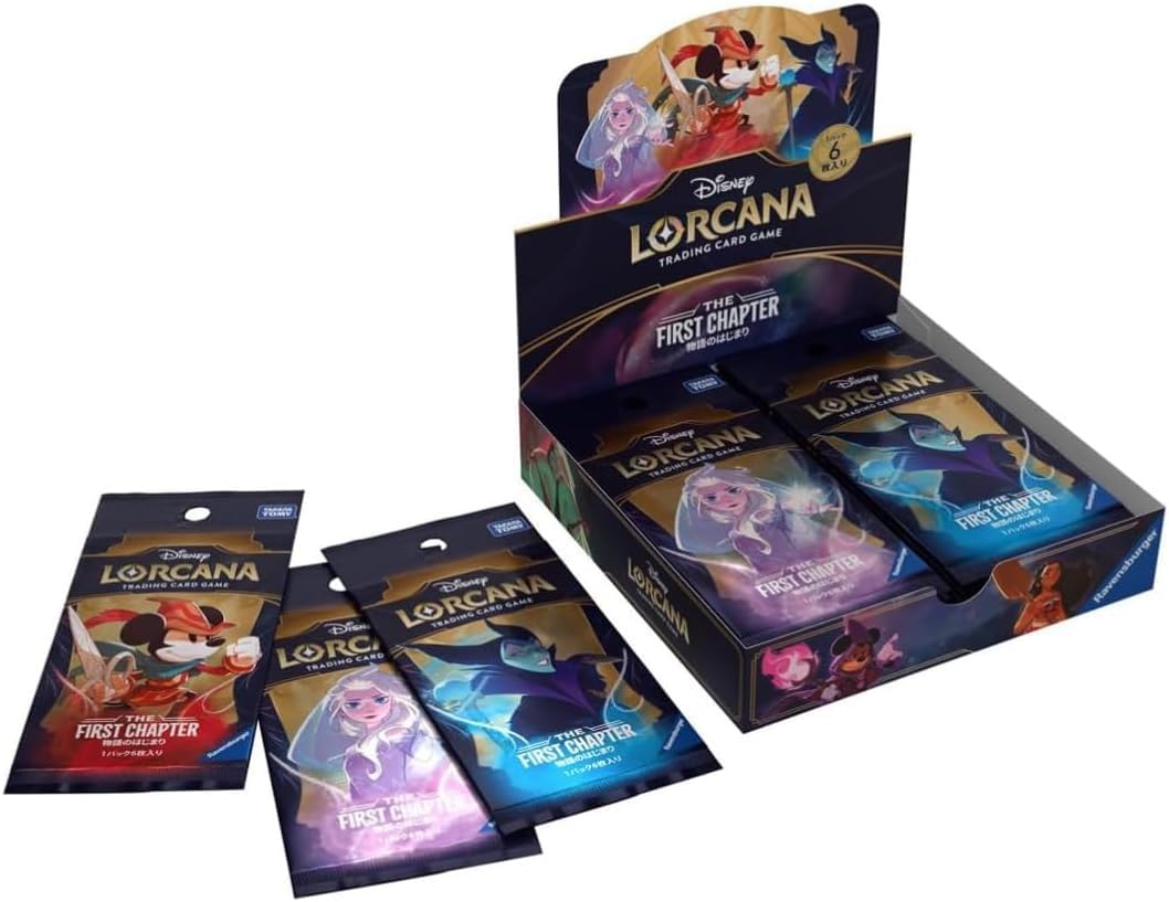 Takara tomy Disney Lorcana TCG Japanese Booster Box First Chapter Takara tomy Disney Lorcana TCG Japanese Booster Box First Chapter