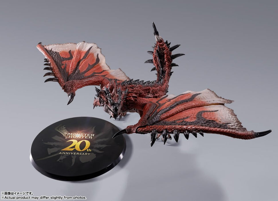 Figurine mobile Bandai Shmonsterarts Monster Hunter Rathalos 20e anniversaire 400 mm