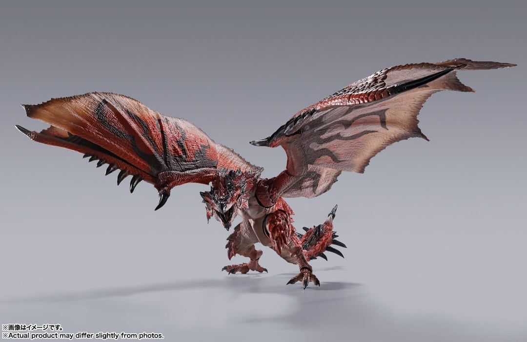 Bandai Shmonsterarts Monster Hunter Rathalos Bewegliche Figur zum 20. Jubiläum, 400 mm