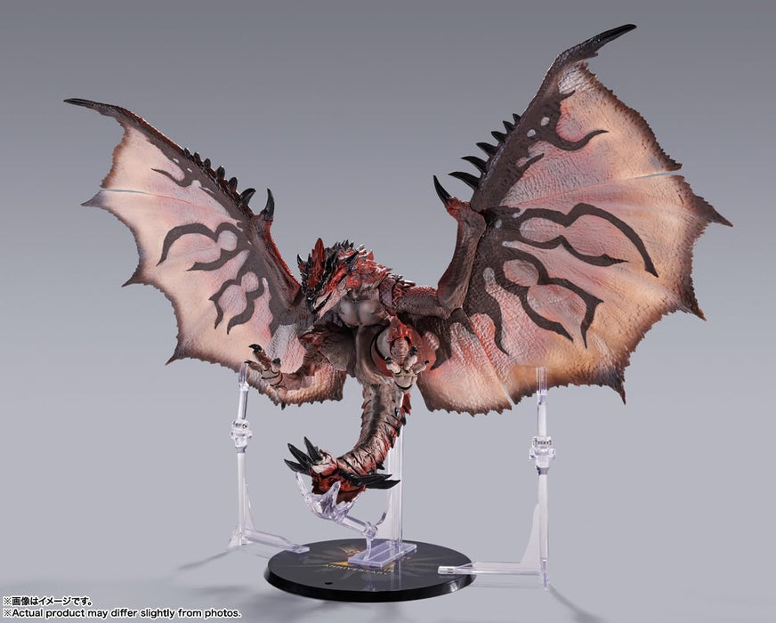 Bandai Shmonsterarts Monster Hunter Rathalos Bewegliche Figur zum 20. Jubiläum, 400 mm