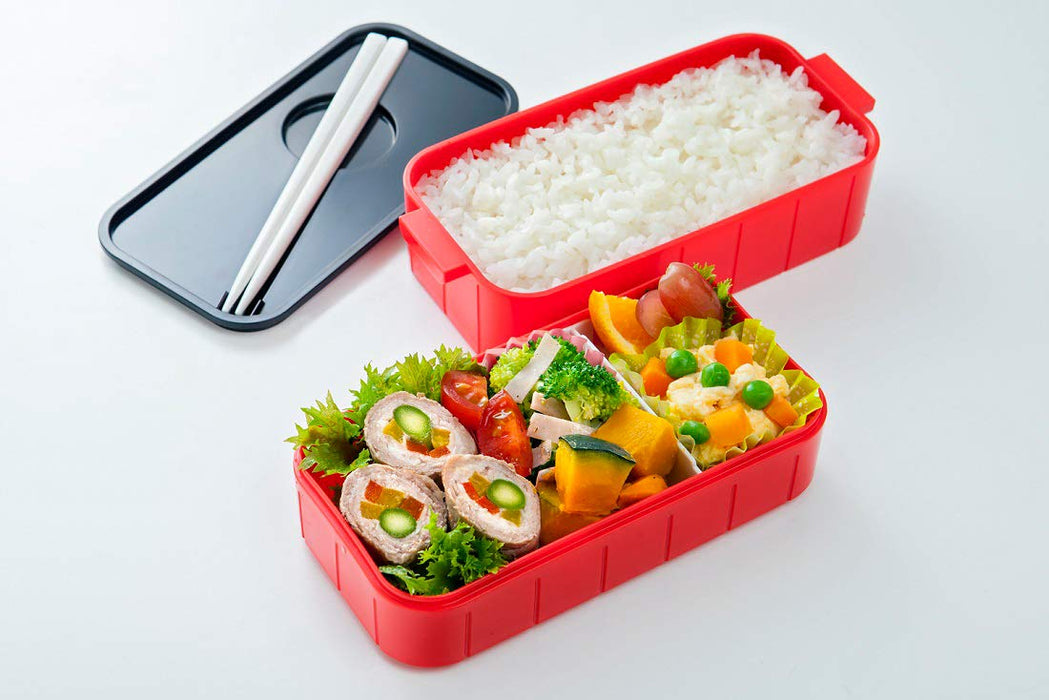 Skater Sumikko Gurashi 2-stöckige Bento-Lunchbox, 600 ml, hergestellt in Japan