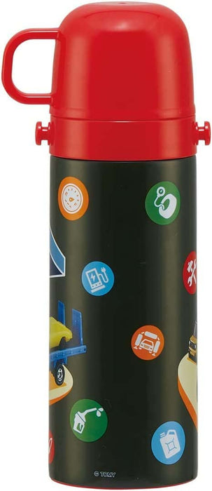Skater Stainless Steel Kids Water Bottle 2-Way with Cup 430ml Tomica 22 Boys