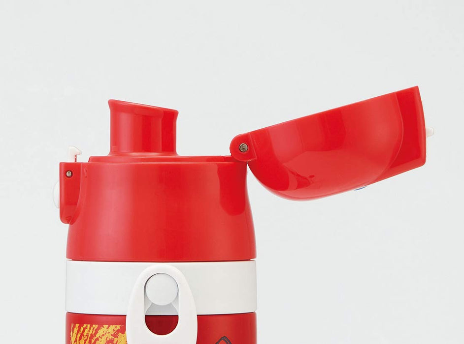 Skater Hello Kitty 430ml Edelstahl-Trinkflasche mit Becher für Kinder