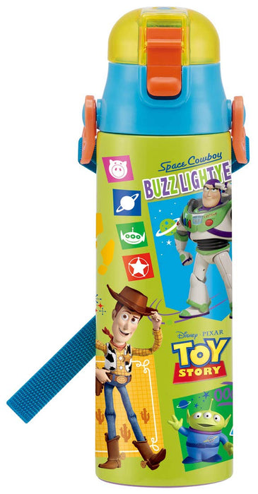 Skater Disney Toy Story 20 Kids Stainless Steel Water Bottle 570ml with Cup