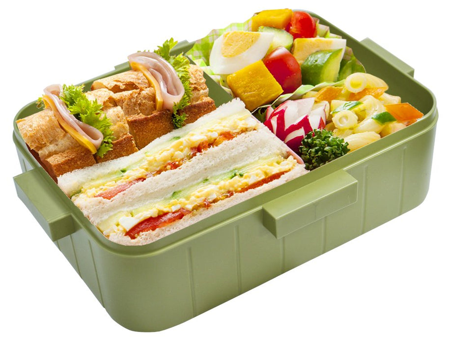 Skater Marche Avocado Bento Lunch Box - 650ml with 4-Point Lock