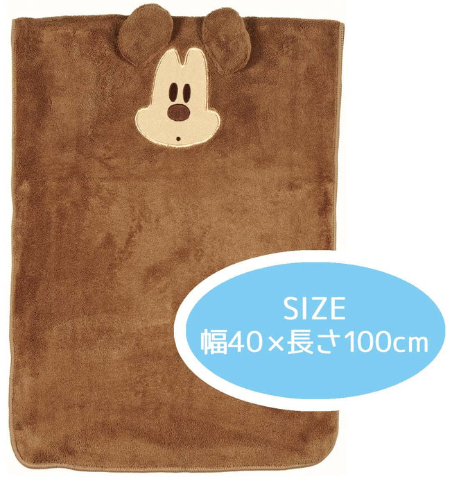 Skater Disney Mickey Mouse Quick-Drying Hair Towel 40x100cm Absorbent - TOH1-A