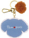 Skater Acrylic Keychain Pompons Dog Zack1-A Durable Accessory
