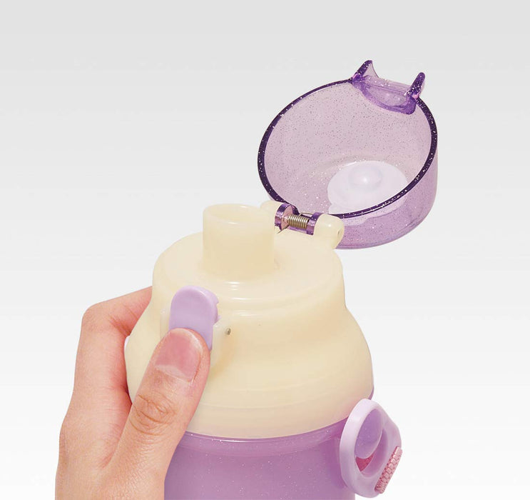 Skater Disney Rapunzel Kids 480ml Antibacterial Water Bottle Made in Japan