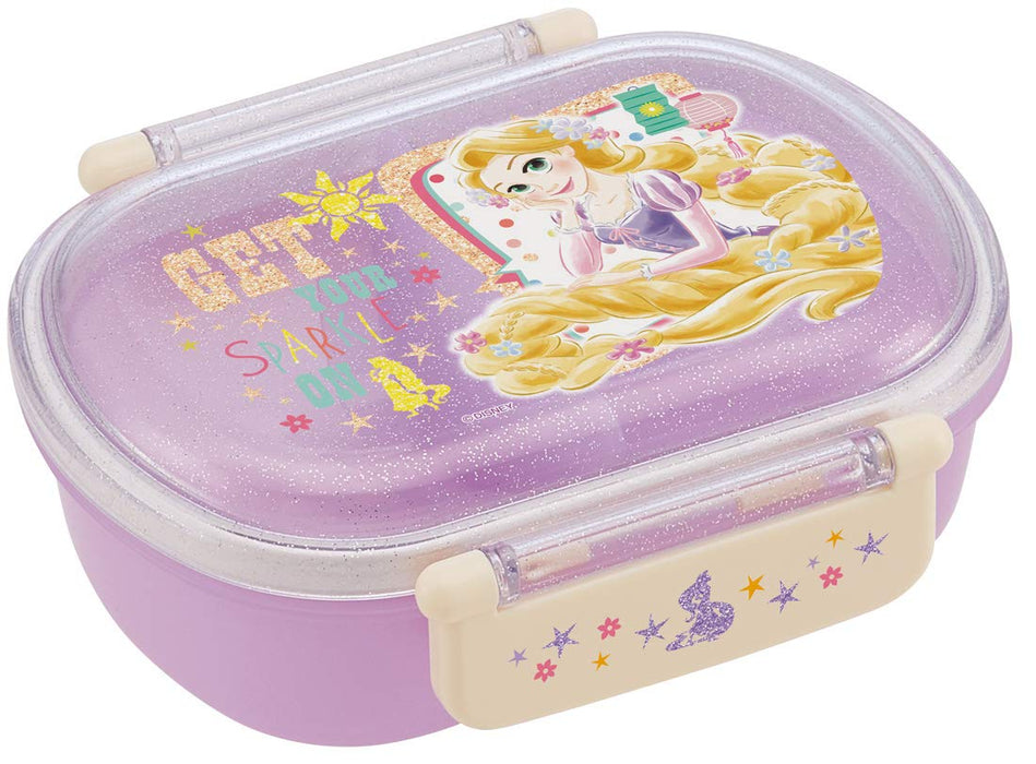 Skater Disney Rapunzel 360ml Bento Box for Kids Made in Japan Antibacterial Soft