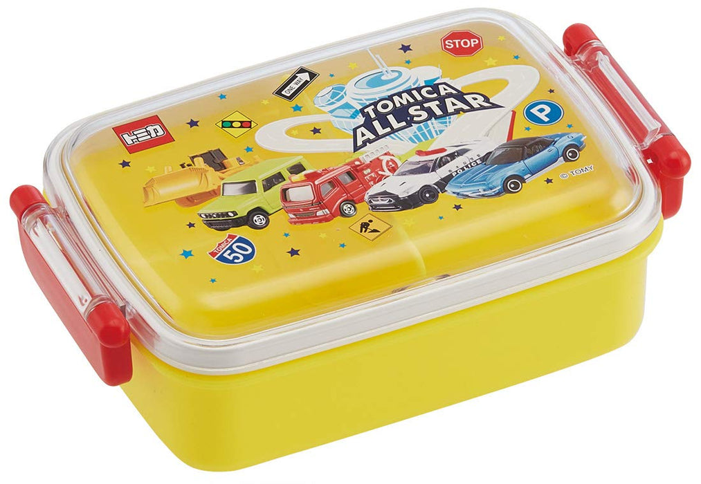 Skater Lunchbox für Kinder, 450 ml, Ag+, antibakteriell, Tomica 21, hergestellt in Japan
