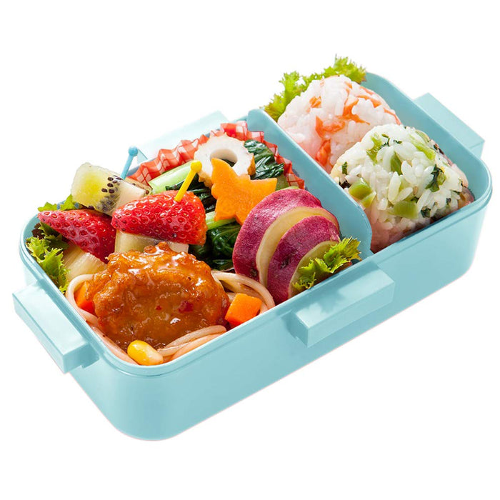 Skater Nekotto Boîte à lunch souple antibactérienne colorée 530 ml Ag+ fabriquée au Japon