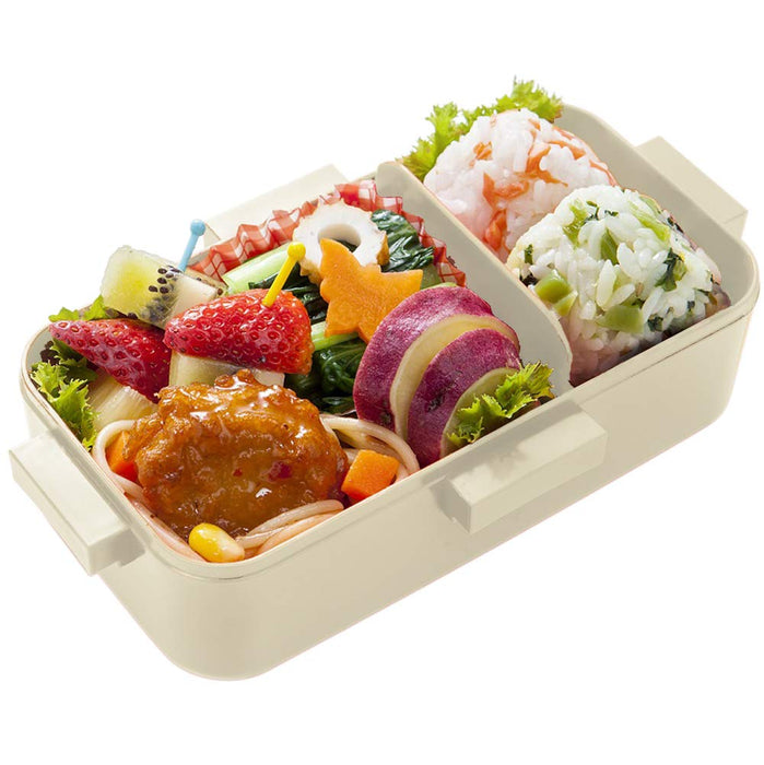 Skater Ag+ Boîte à lunch antibactérienne 530 ml Soft Serve Nekotto Design Fabriqué au Japon