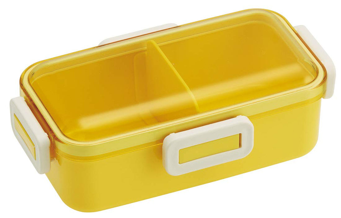 Boîte à lunch antibactérienne Skater Retro French Yellow Ag+ 530 ml fabriquée au Japon