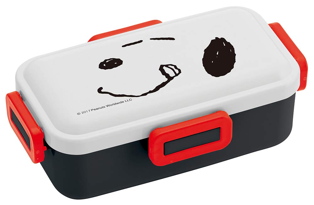 Skater Ag+ Antibacterial 530Ml Lunch Box Snoopy Face Peanuts Design - Made in Japan