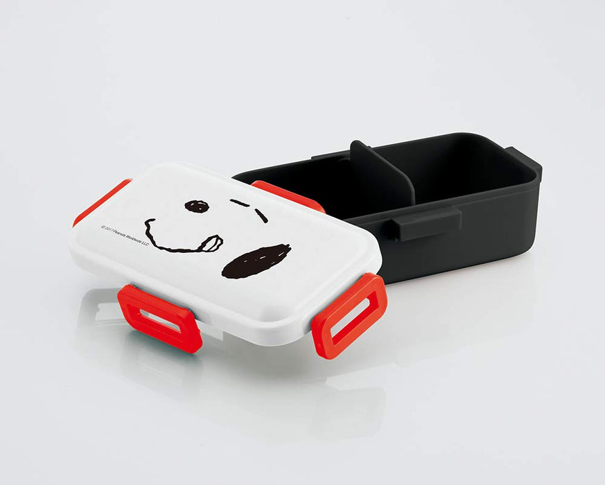 Skater Ag+ Antibacterial 530Ml Lunch Box Snoopy Face Peanuts Design - Made in Japan