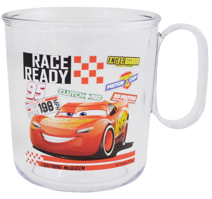Skater Disney Cars Antibacterial Ag+ Straw Cup with Cap Made in Japan