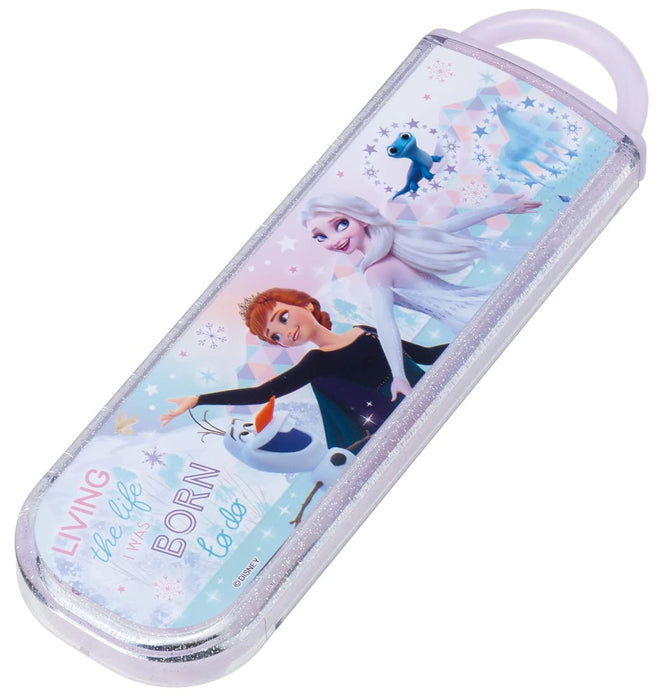Skater Disney Frozen Chopsticks and Spoon Set Made in Japan Antibacterial - 22 pieces