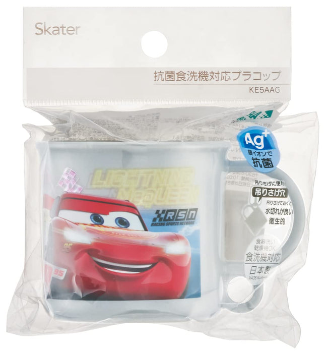 Skater Disney Cars 23 Dishwasher Safe Antibacterial Cup 200ml Made in Japan