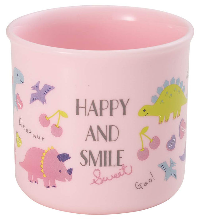 Skater Happy & Smile Girl Dishwasher Safe Antibacterial Cup Made in Japan