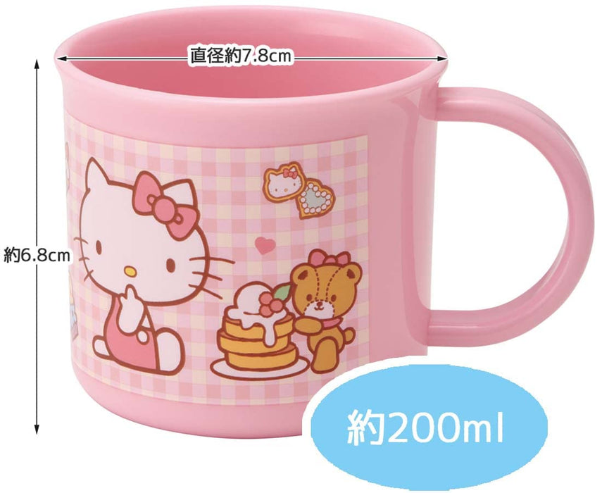 Skater Hello Kitty Sweets Tasse, 200 ml, antibakteriell, spülmaschinenfest, hergestellt in Japan