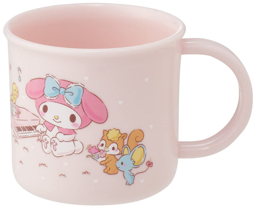 Skater My Melody 200ml Antibacterial Cup Gentle Music Design Dishwasher Safe Made in Japan