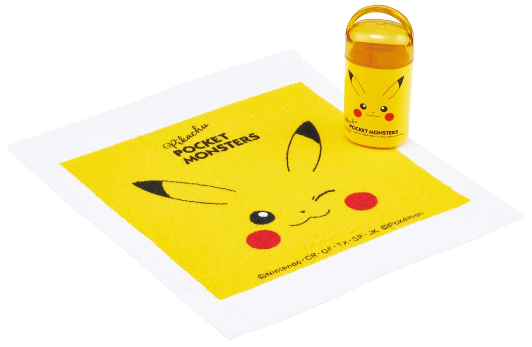 Ensemble de serviettes à main Skater Pikachu antibactériennes 32x30,5 cm fabriquées au Japon