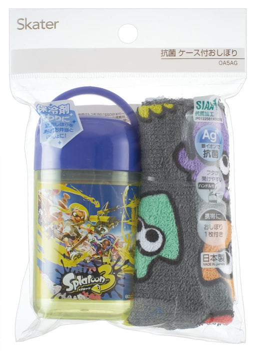 Ensemble de serviettes antibactériennes Skater Splatoon 3 32x30,5 cm fabriqué au Japon OA5AG-A
