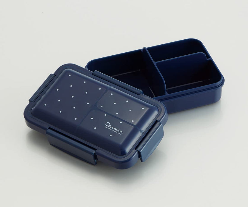 Skater Women's 550ml Navy Casmin Lunch Box with 4-Point Lock and Antibacterial Gasket