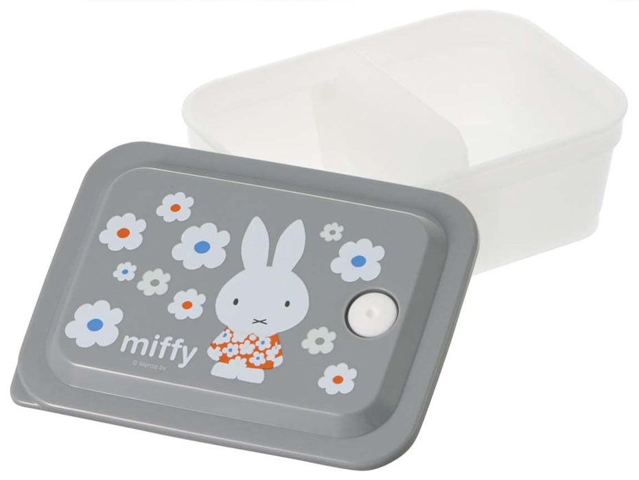 Skater Miffy Monotone Antibakterielle Lunchbox 450 ml mit Luftventil – 1 Etage