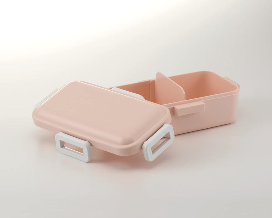 Skater 530Ml Dome-Shaped Lid Lunch Box Antibacterial Softly Serving Dull Pink - Made In Japan