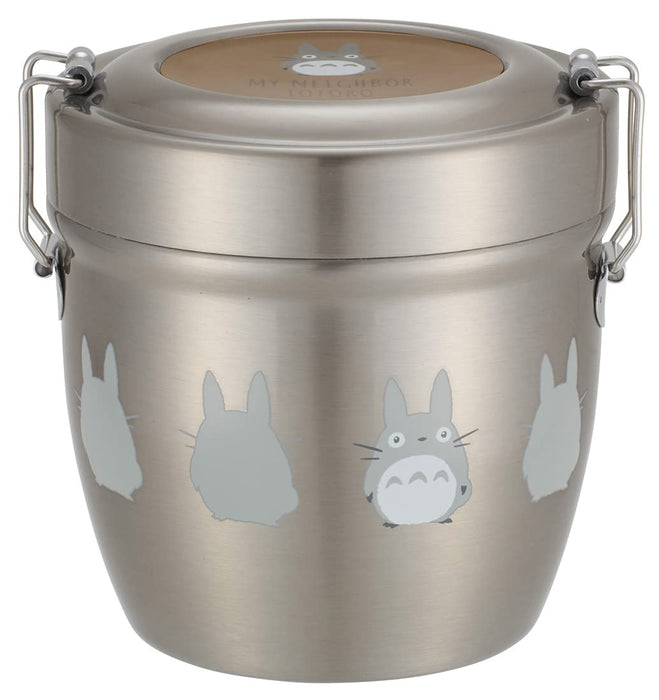 Skater Antibakterielle Lunchbox aus Edelstahl, 550 ml, Design Mein Nachbar Totoro