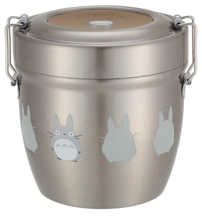 Skater Antibacterial Stainless Steel Lunch Box 550Ml My Neighbor Totoro Design