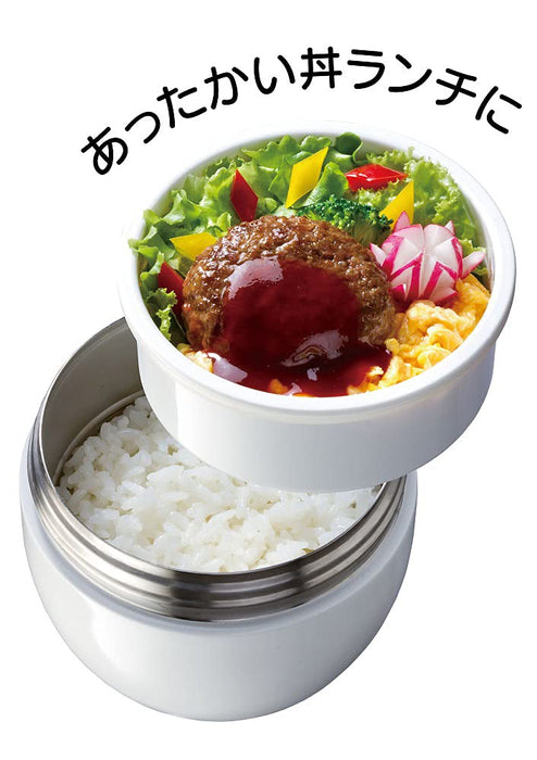 Skater 540ml Totoro Silhouette Thermal Lunch Box Ghibli Rice Bowl Jar Antibacterial LDNC6AG-A
