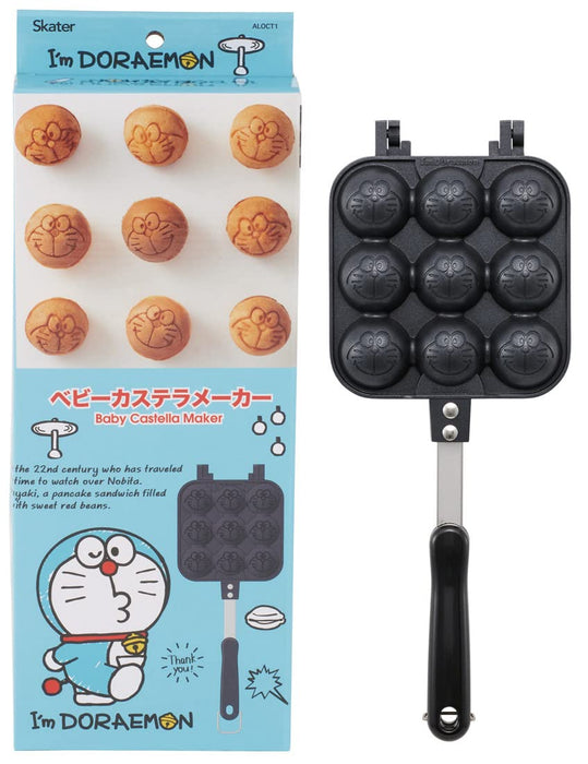 Skater Doraemon Baby Castella Maker - Direct Fire Easy Clean Fun For Kids and Parents