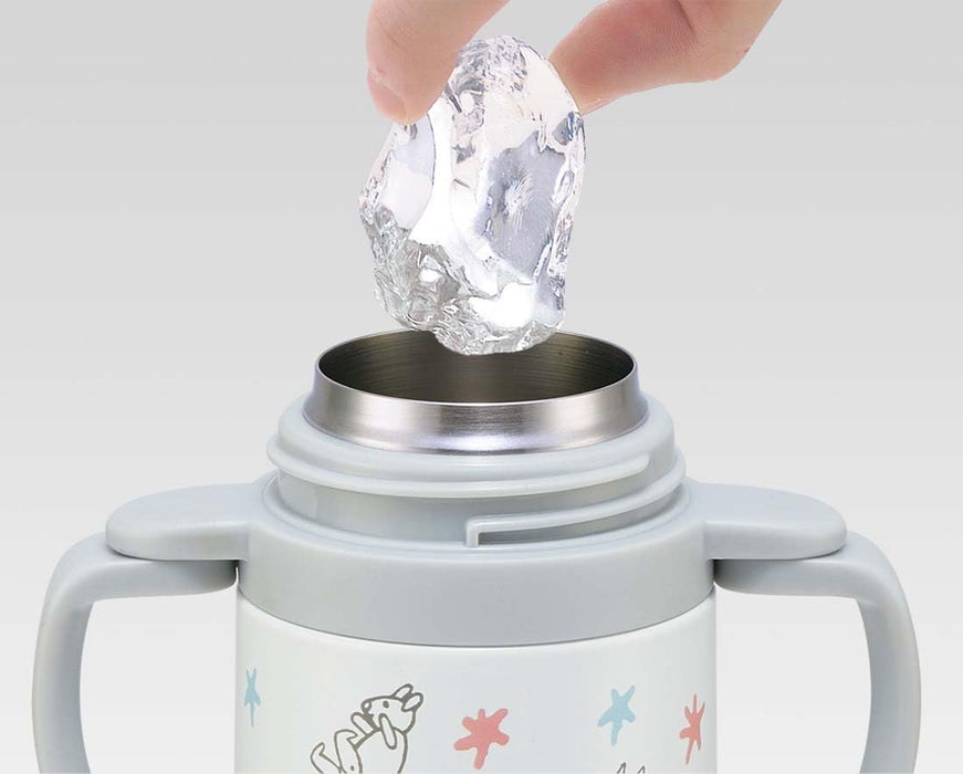 Mug pour bébé en acier inoxydable Skater Moomin Star 240 ml avec poignée pliable