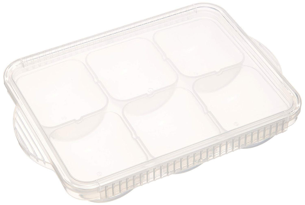Skater Baby Food Storage Container 6-Piece and 2-Piece Frozen Portioned Tray 50ml