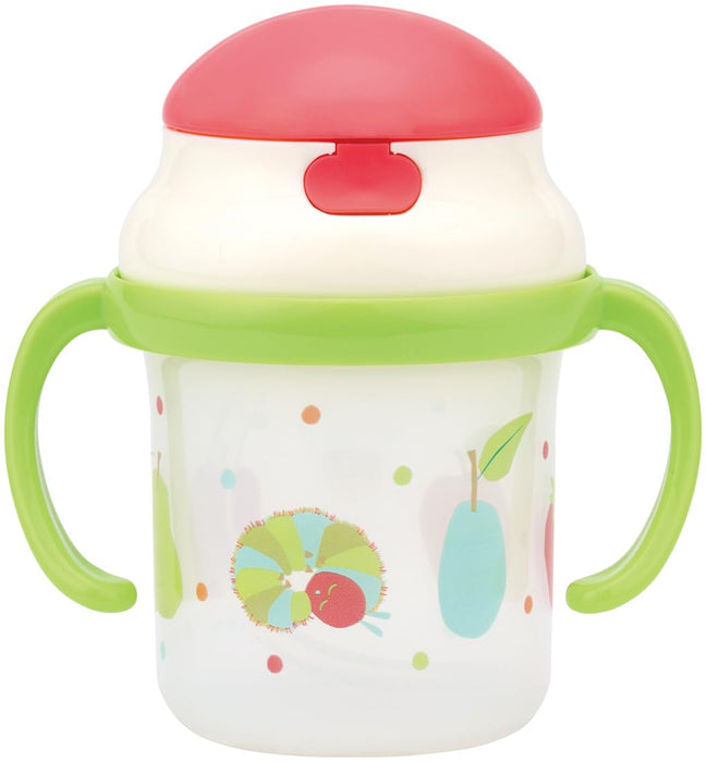 Skater 230ml Two-Handed Straw Hopper Mug The Very Hungry Caterpillar Design for Babies 8 Months and Up